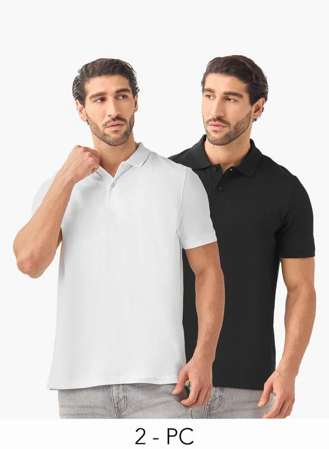 Splash FAV Set of 2 - Pique Polo T-shirt